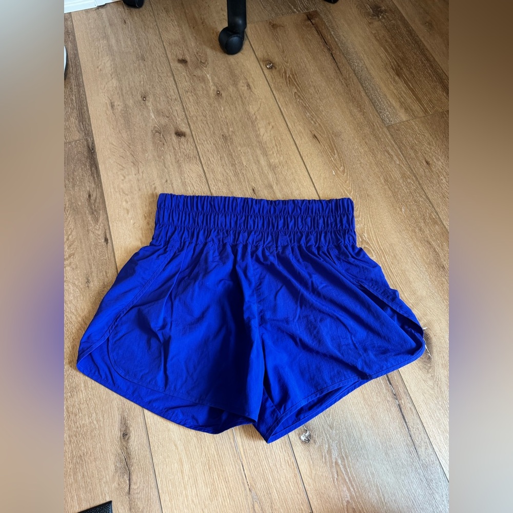 Zenana Outfitters Royal Blue Athletic Shorts